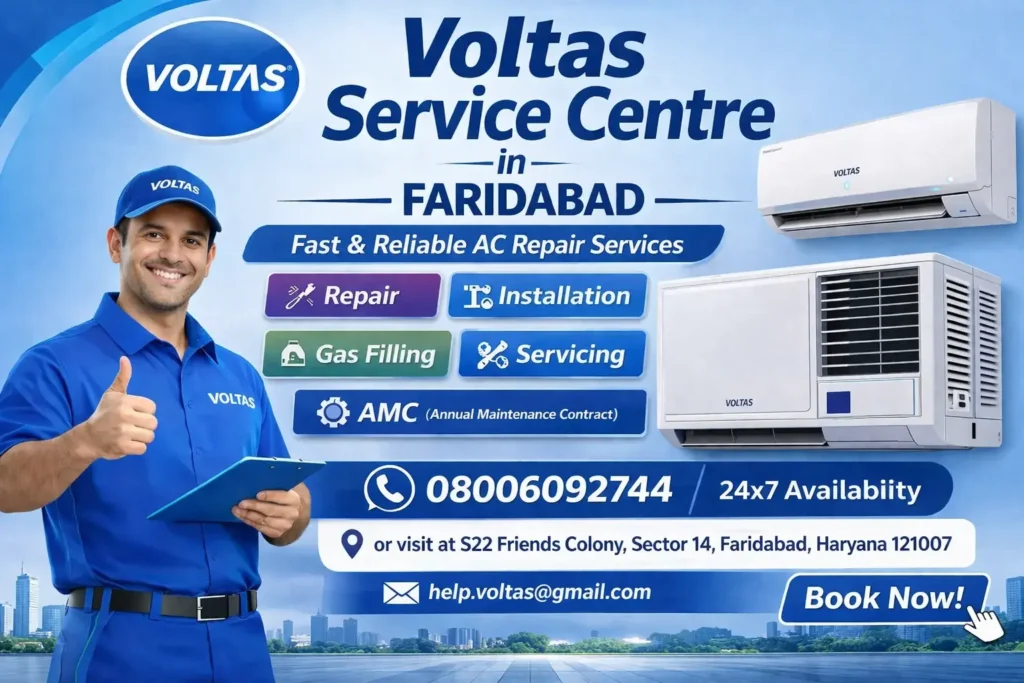 Voltas Service Centre in Faridabad